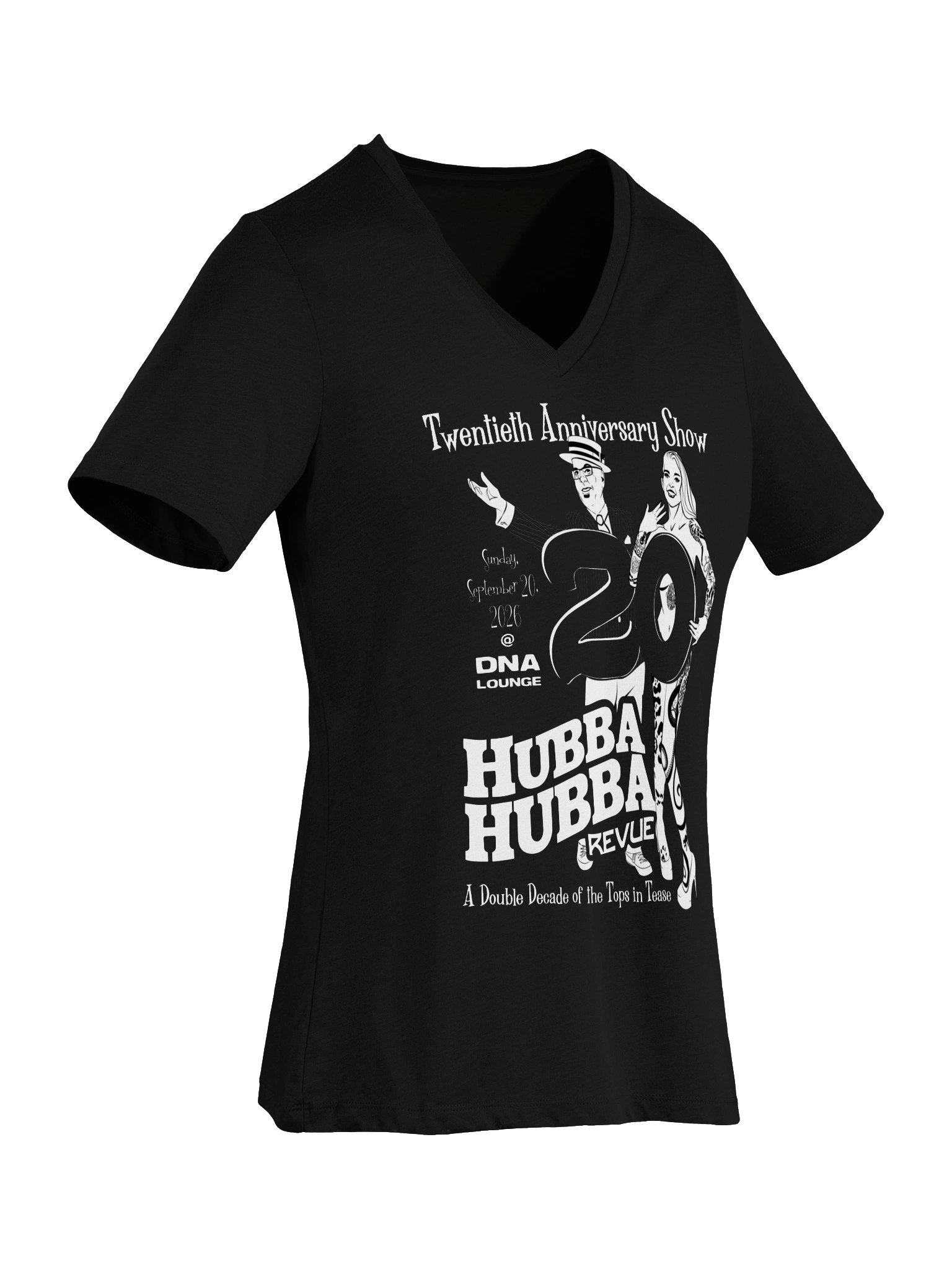 Hubba 20th Anniversay V-Neck product image (6)