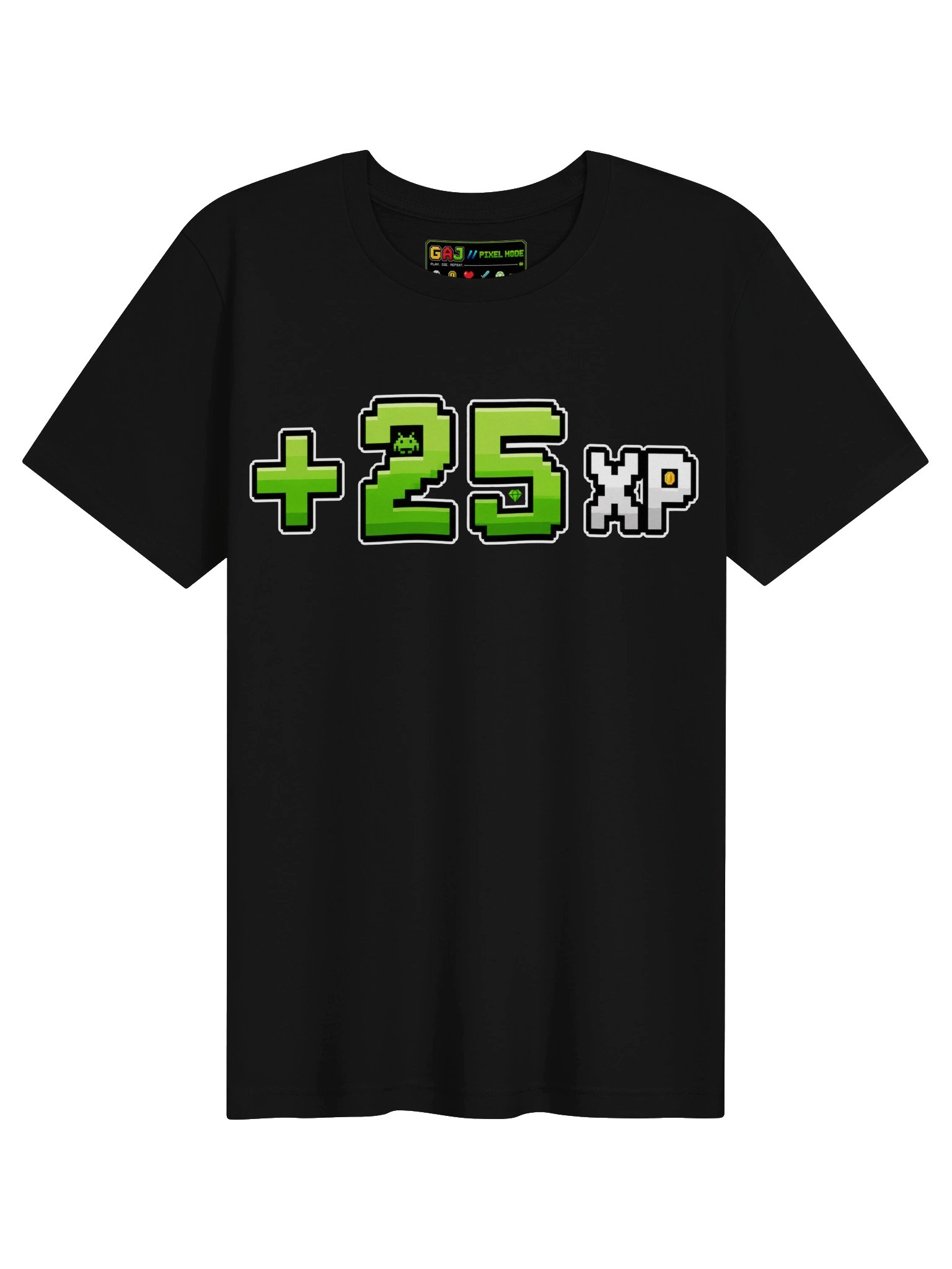 ⭐ +25 XP | Pixel Mode Gaming T-Shirt - SOFT COTTON - product image (1)