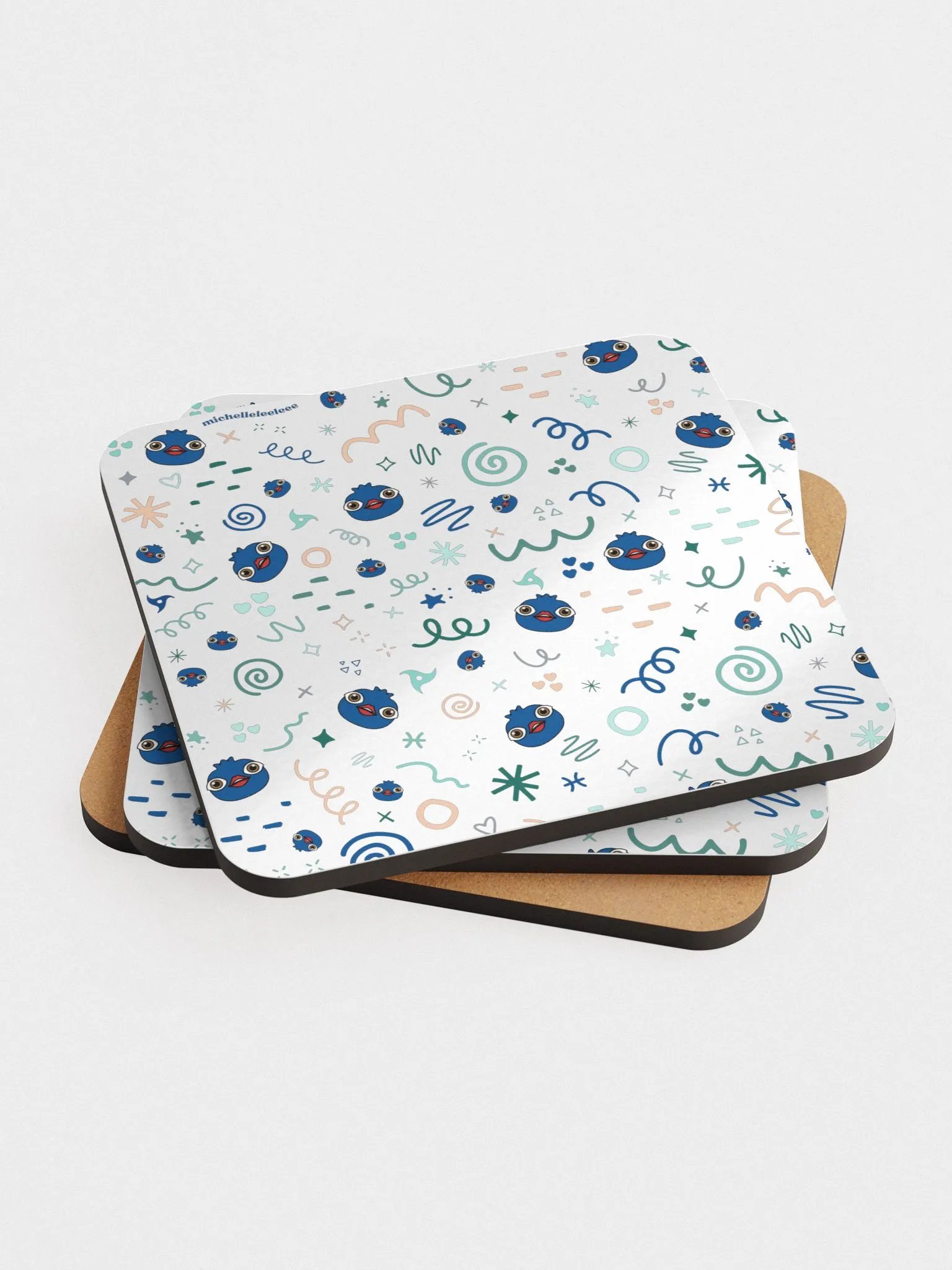 BluebEyes Doodle Coaster product image (2)