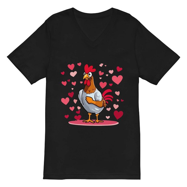 Surprised Chicken Heart Tee product image (3)