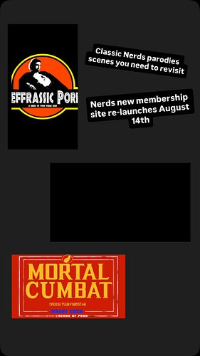 Classic Nerds parodies you need to revisit.  New Nerds membership site re-launches August 14th 🔌👀 LINK IN BIO