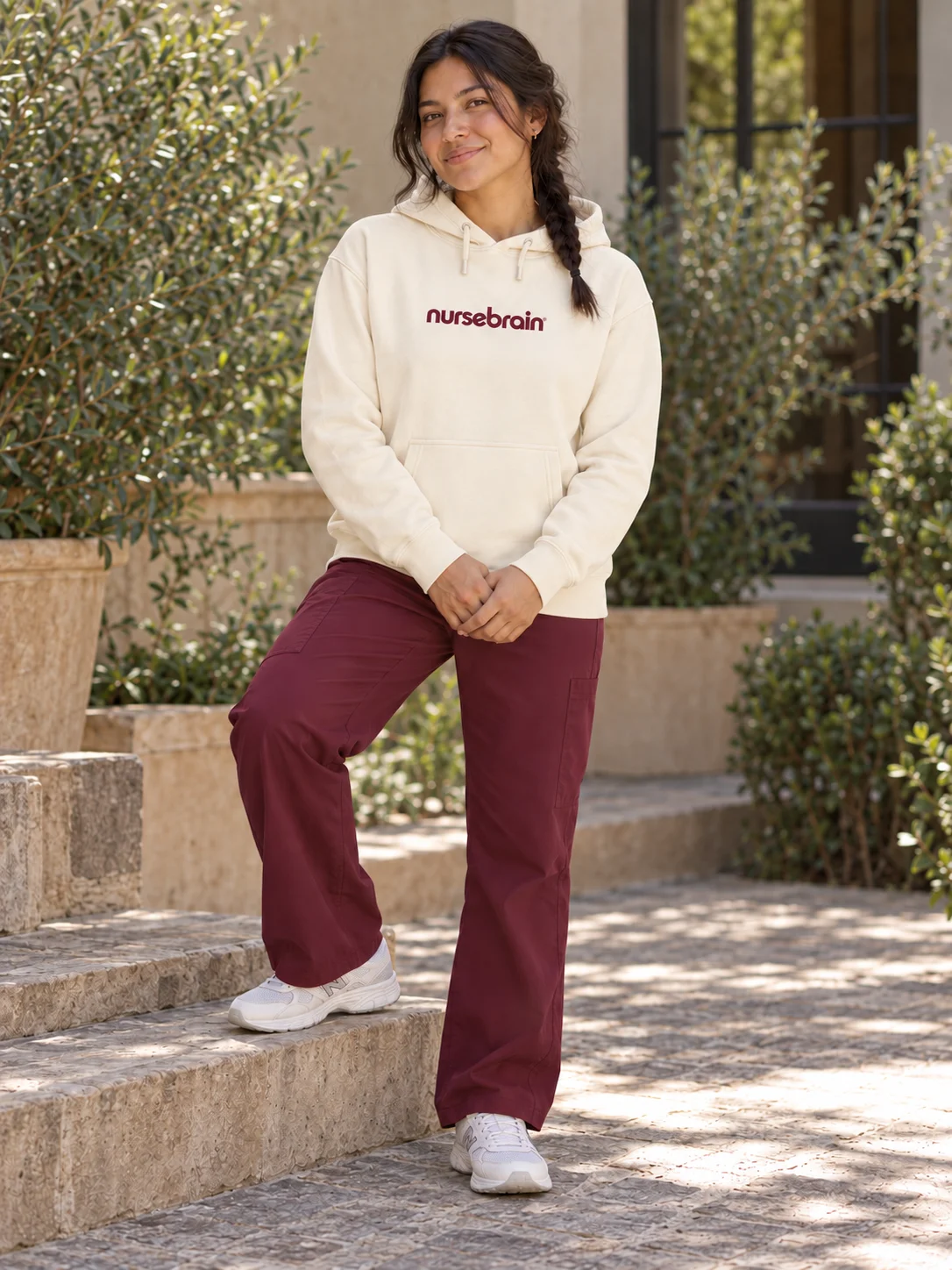 NurseBrain® Circular Hoodie product image (3)