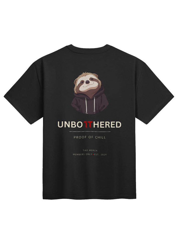 THE UNBOTHERED HEAVY TSHIRT product image (3)
