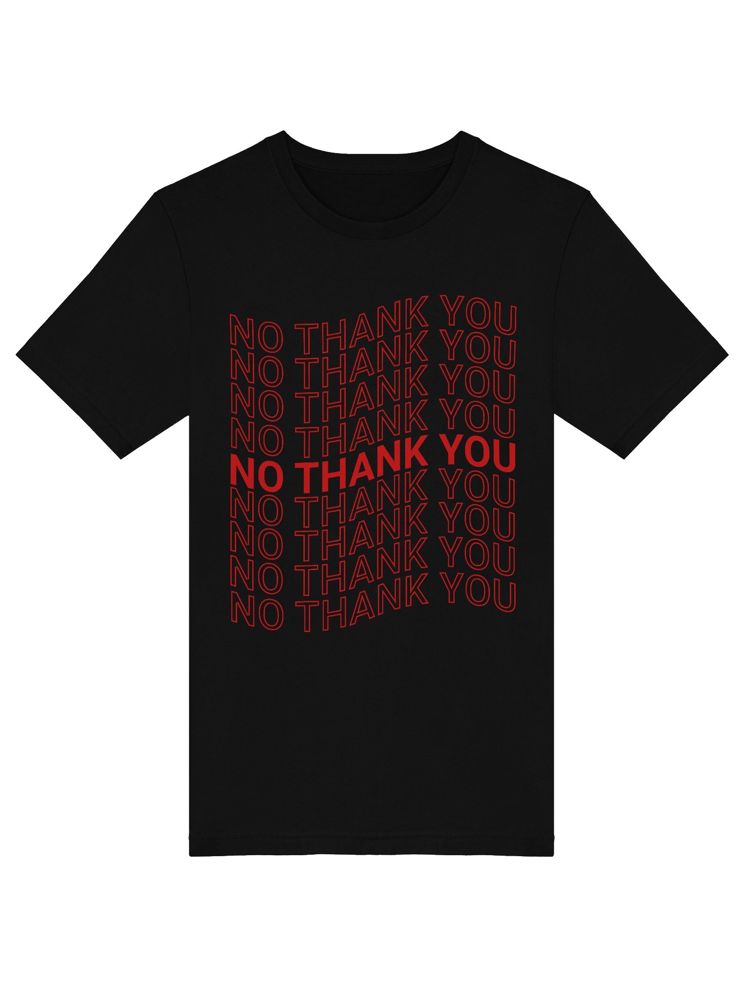 No Thank You T-Shirt product image (5)