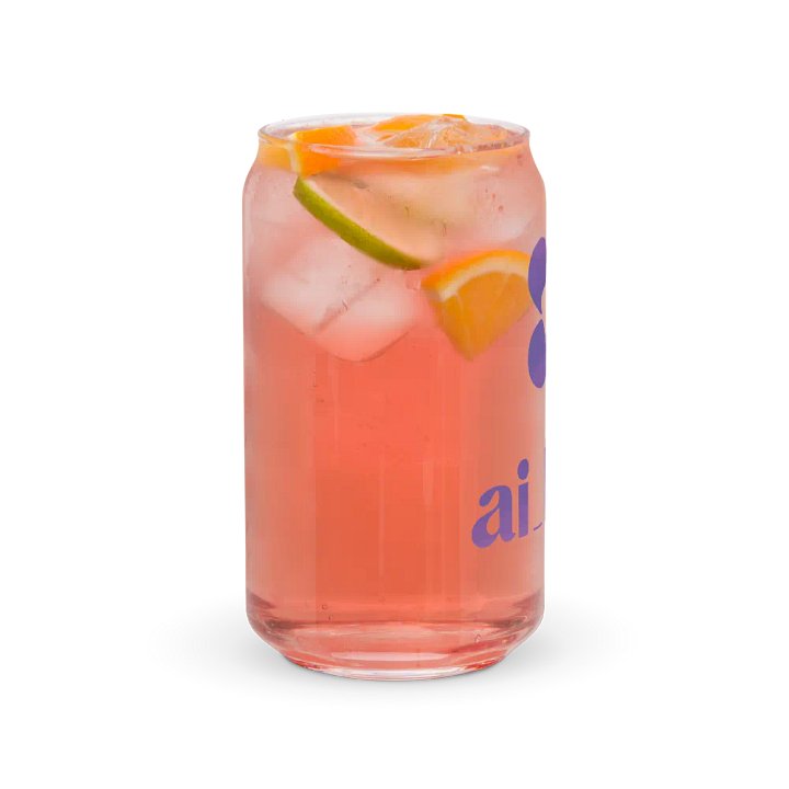 Transparent Glass Can product image (2)