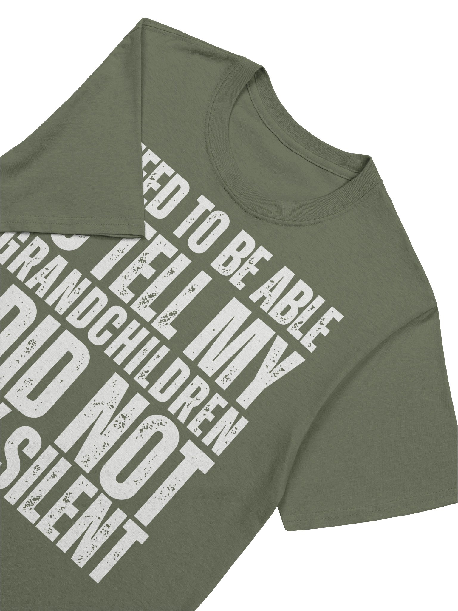 I Did Not Stay Silent Men's Tee product image (2)