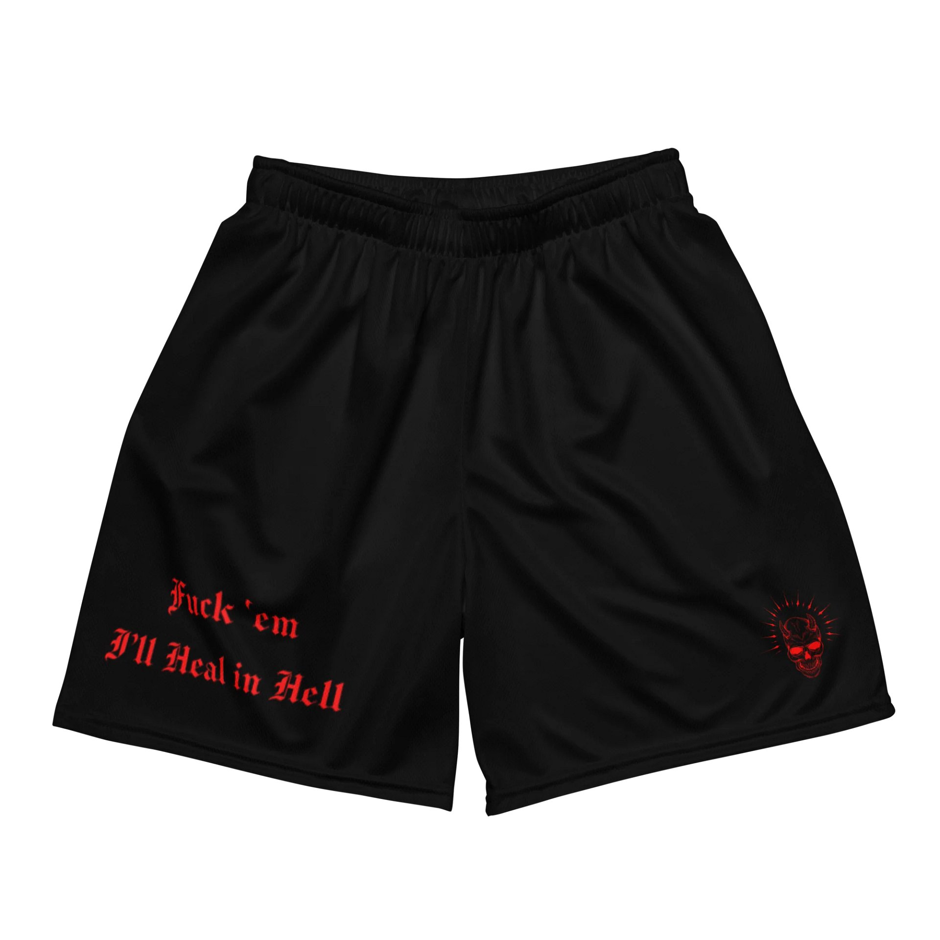 Heal in Hell Gym Shorts product image (2)