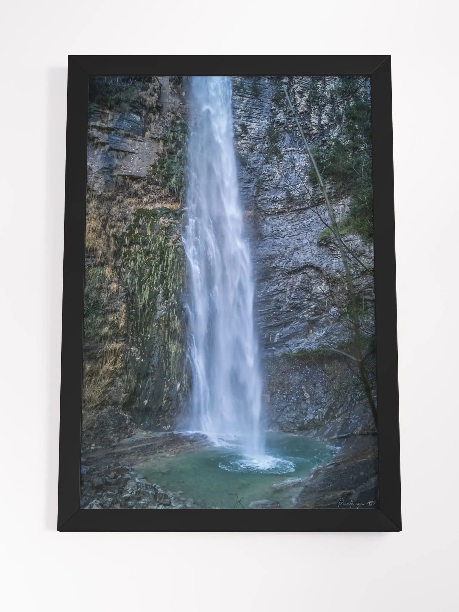 Print Fine Art - Imberget Waterfall, France product image (8)