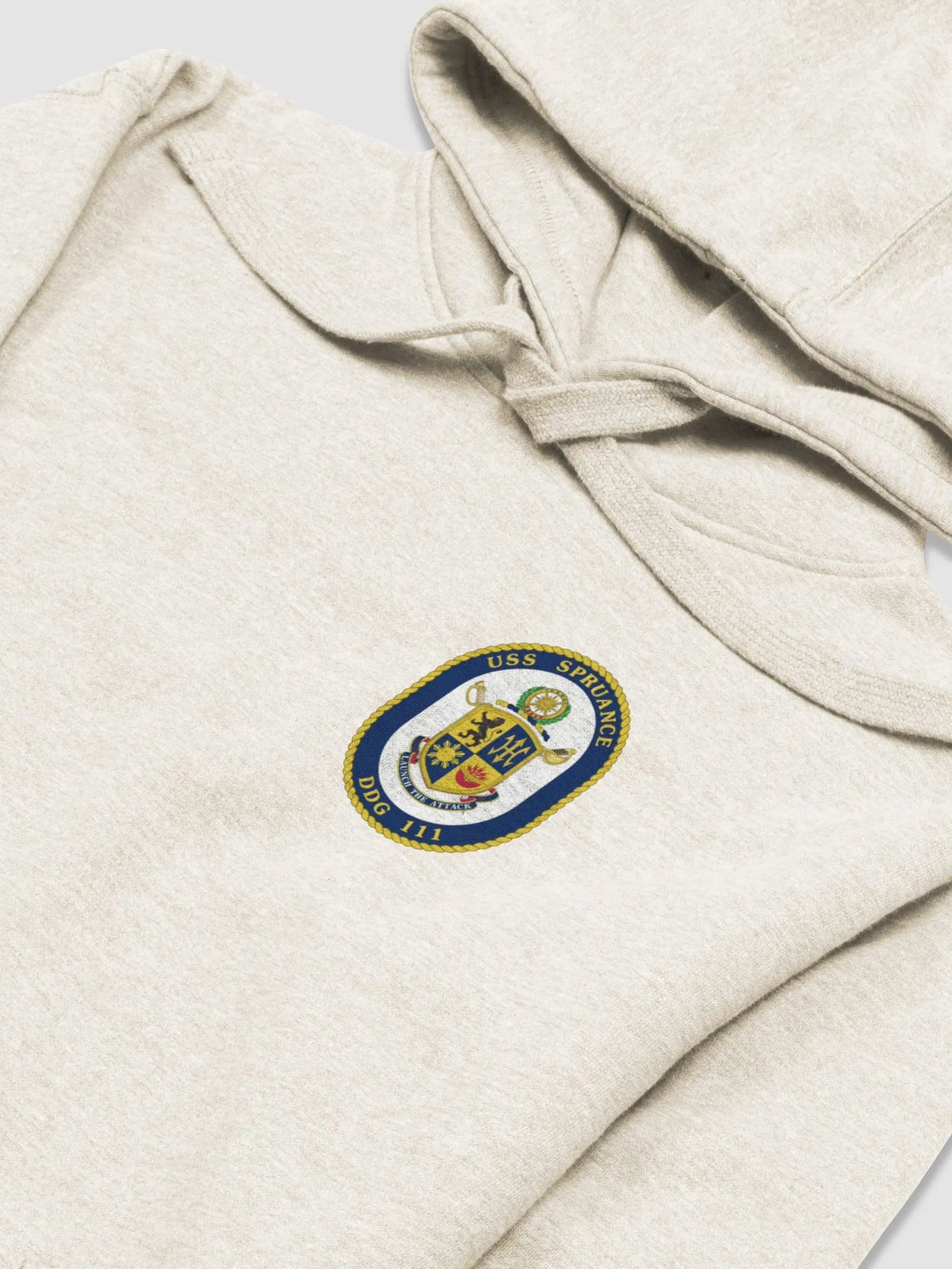 USS Spruance DDG 111: Hooded Sweatshirt product image (26)