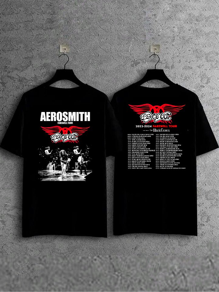 Aerosmith 2023 – 2024 Peace Out Farewell Tour T-Shirt product image (1)