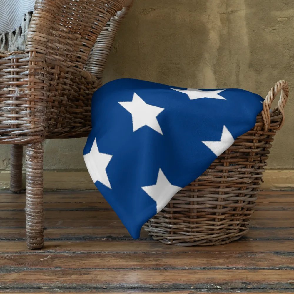 Patriot Wolf Throw Blanket product image (22)