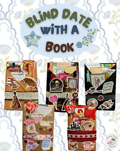 Blind Date With a Book 💌📚
Choose your genre and unwrap a surprise story, plus bookmarks, a reading log, and cozy extras for t...