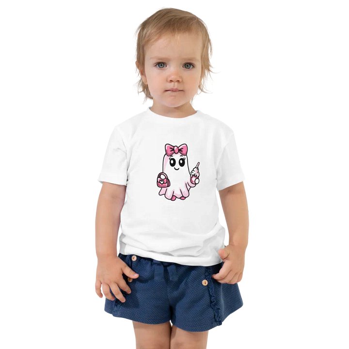 Cute Ghost Toddler T-Shirt product image (2)