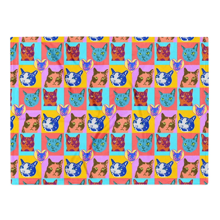 Artsy Cats Blankets product image (2)