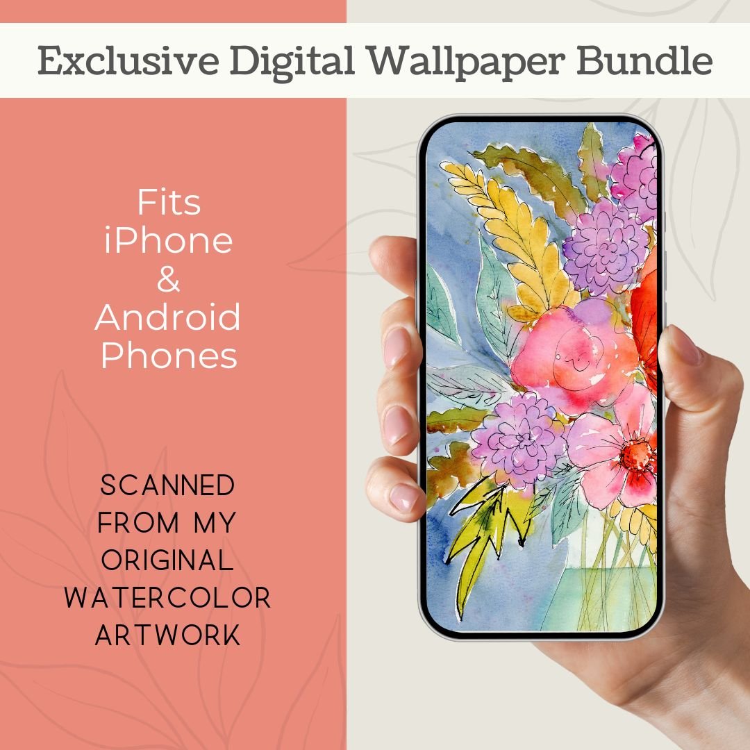 Color Me Fun Digital Wallpaper Bundle product image (4)