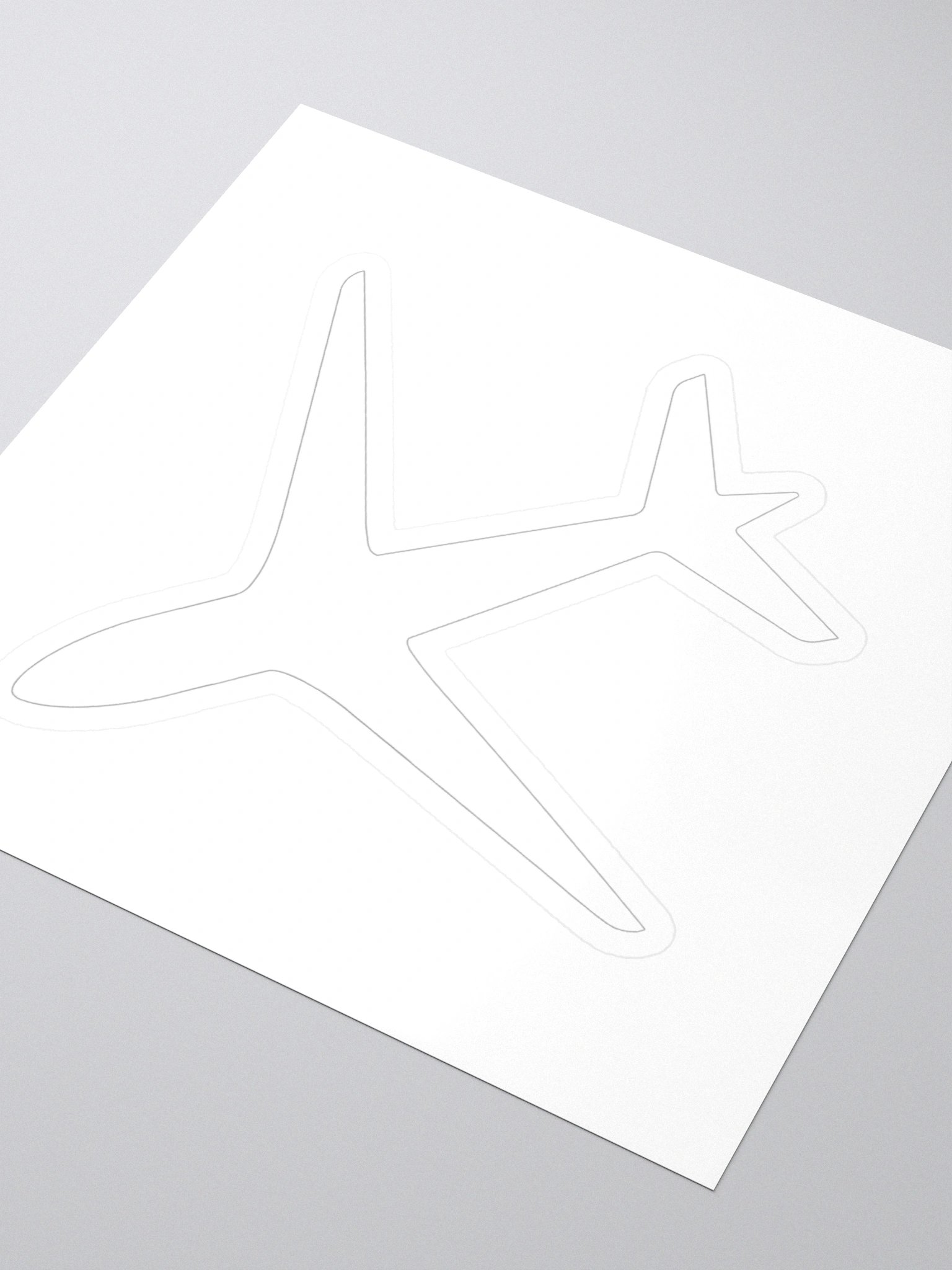 Logo White Sticker product image (3)