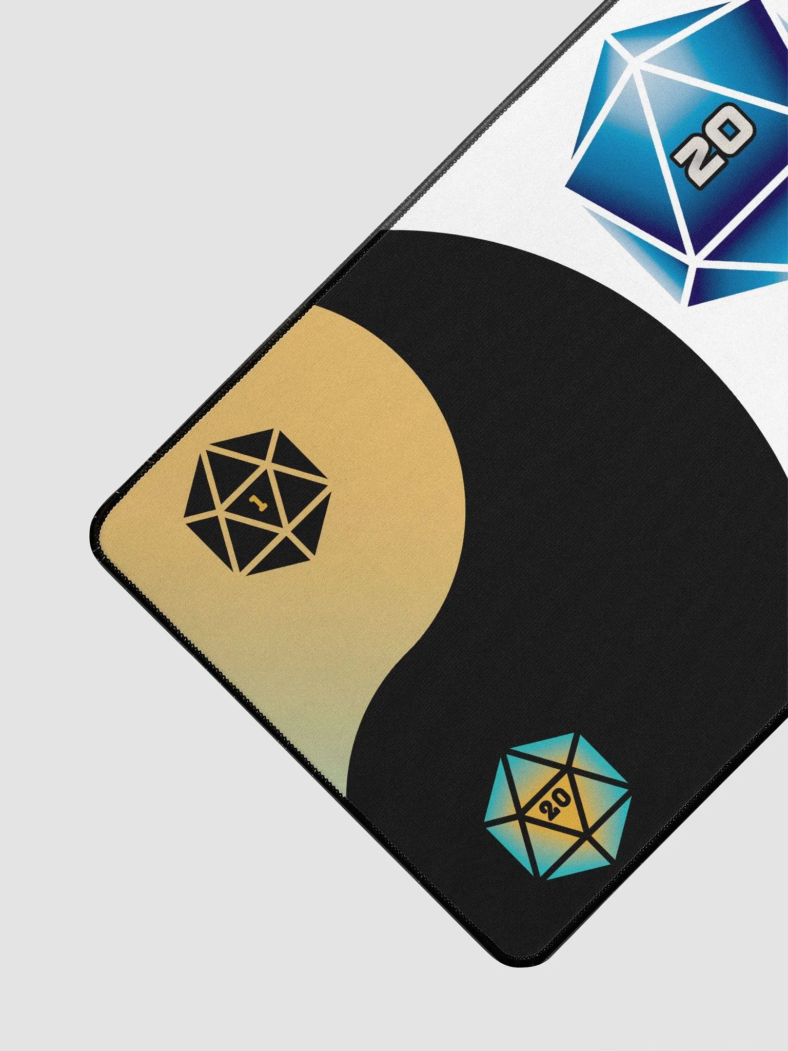 d20 Ying Yang & D20/20 Vision Mousepad product image (3)