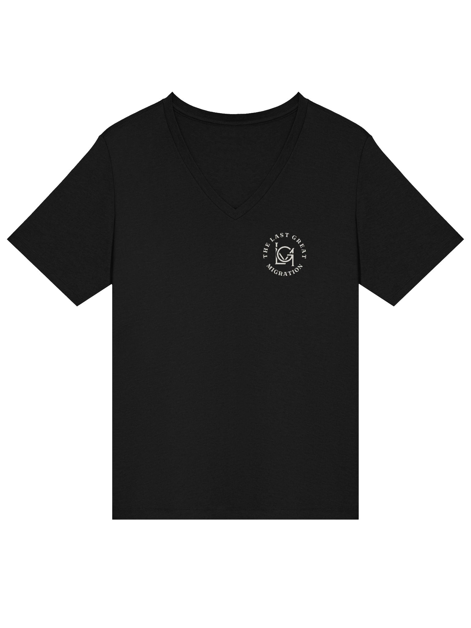 The Migration V Neck Ring Front (Women's) in Black product image (1)