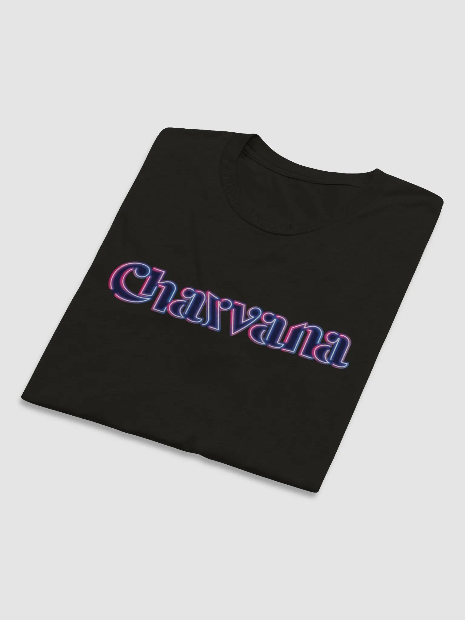 [Charvana] NEON LOGO BELLA CANVAS TEE product image (5)