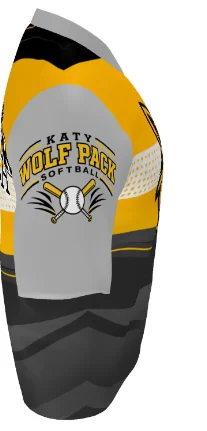 KWP Silver Sleeve SOTX Softball COACH Jersey product image (2)