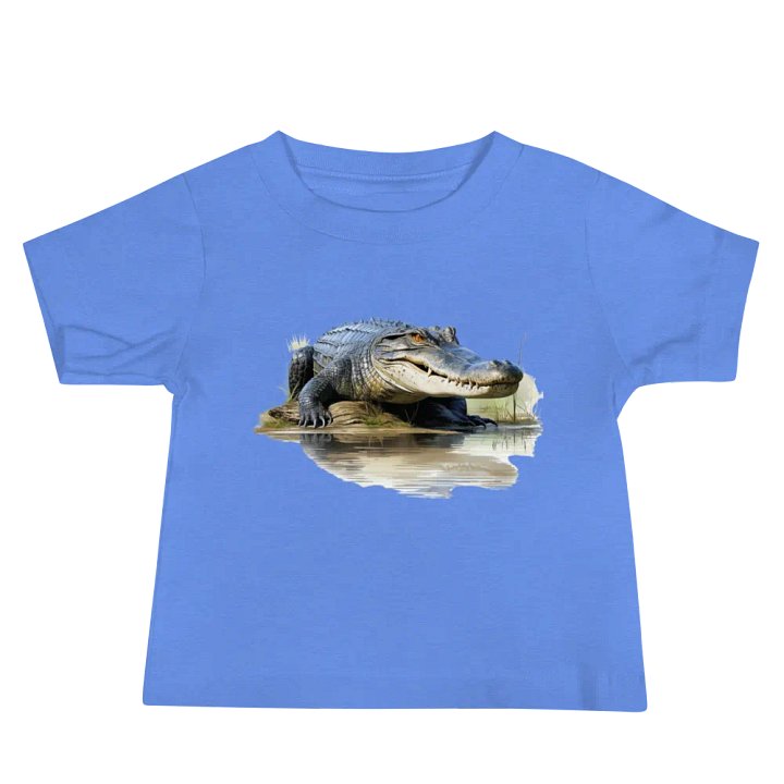 Reflections of the Wild: Alligator Baby Tee product image (4)
