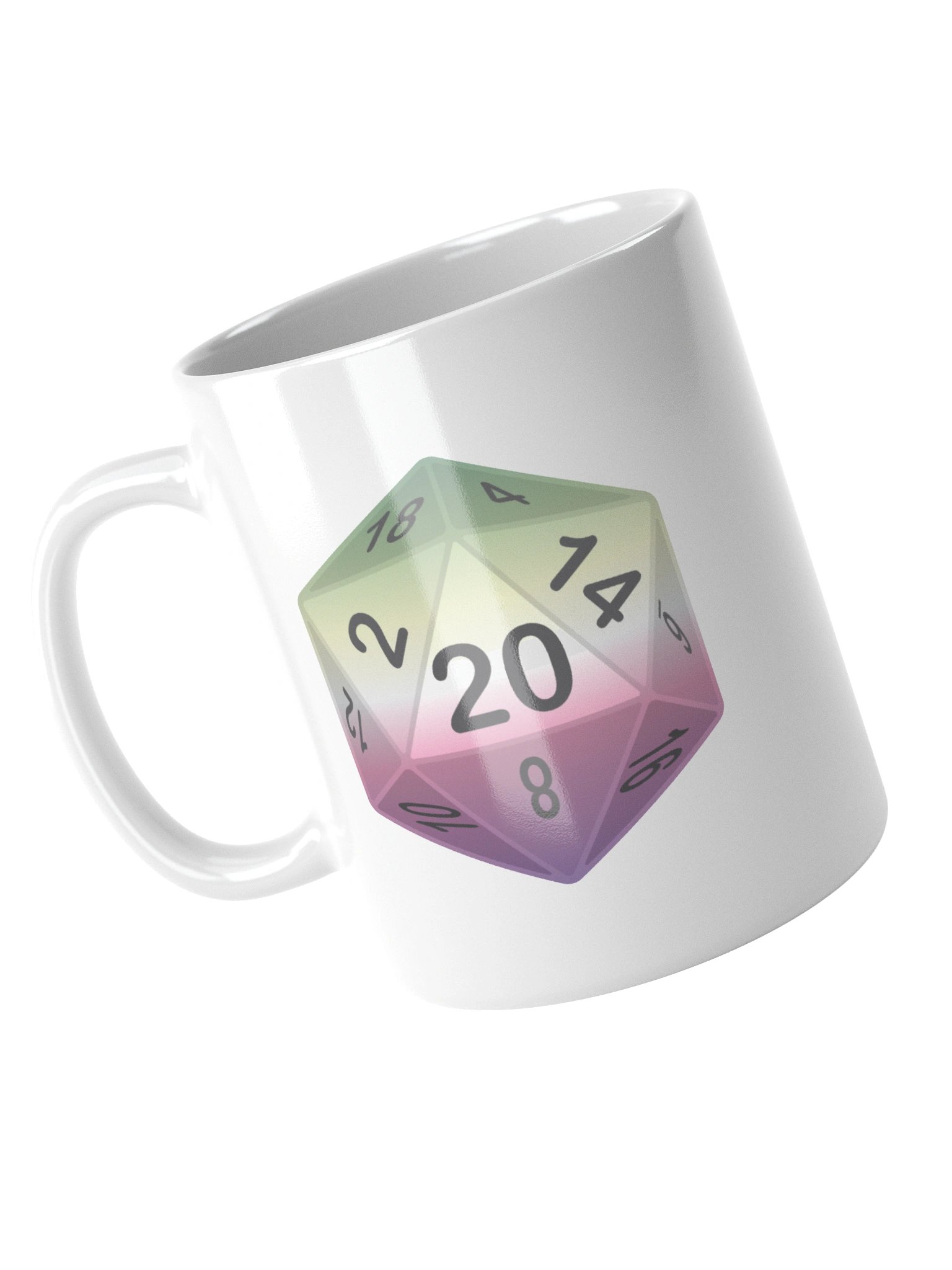 Genderfae Pride D20 Mug product image (9)