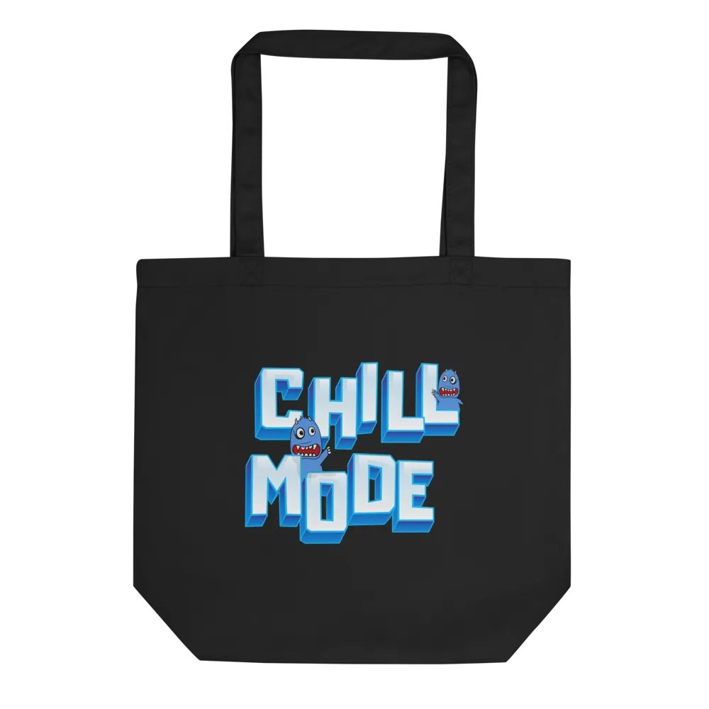 Playful CHILL MODE Tote Bag product image (3)