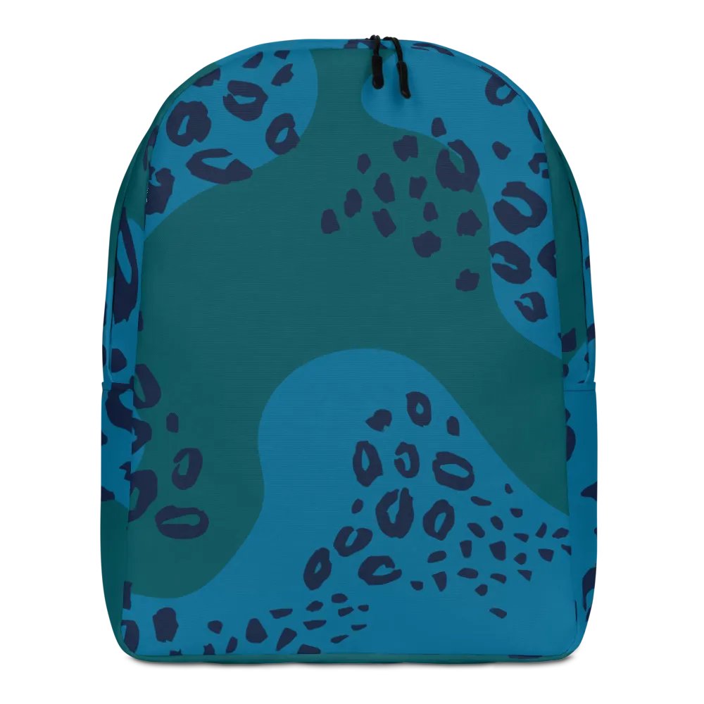 Teal Camo Dreams All-Over Backpack product image (1)