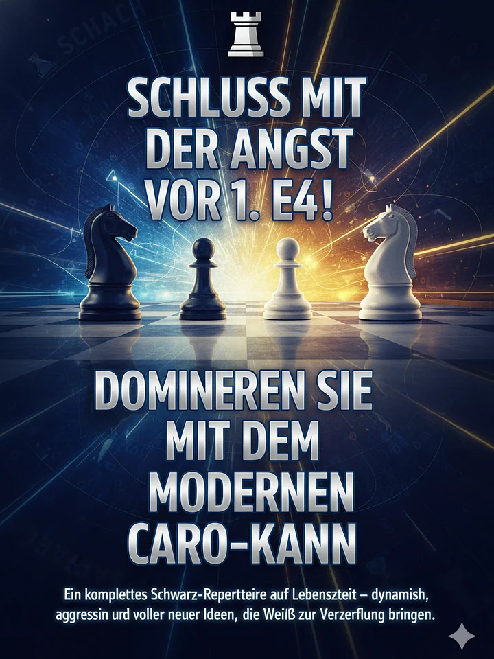 Schluss mit der Angst vor 1. e4! Dominieren Sie mit dem modernen Caro-Kann product image (1)