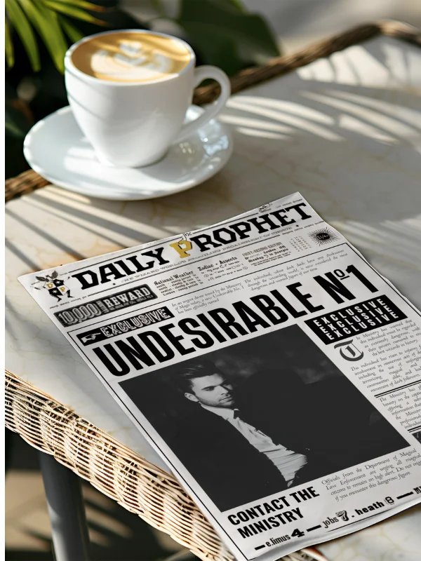 Magical Undesirable Number 1 Newspaper 100% Customizable Template Bundle product image (4)