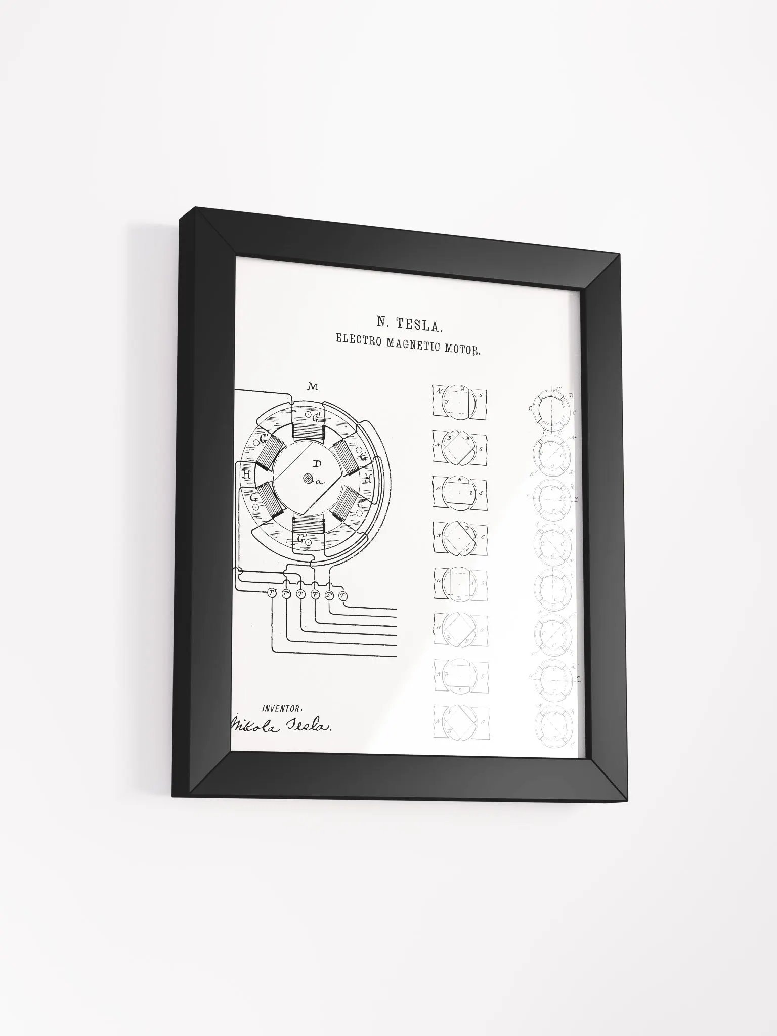 Tesla – Electro Magnetic Motor (AC Motor) product image (2)