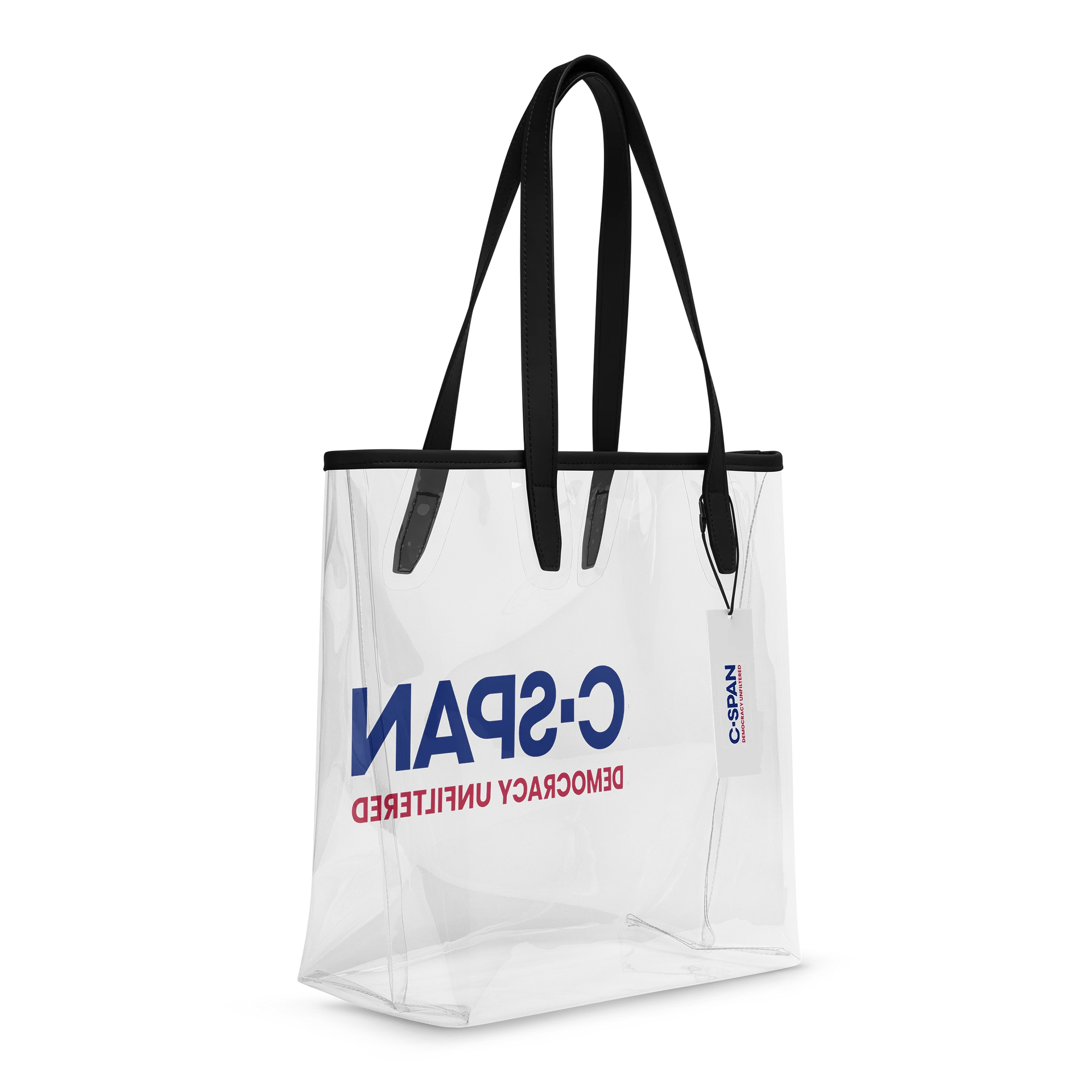 C-SPAN Democracy Unfiltered Clear Tote Bag product image (2)