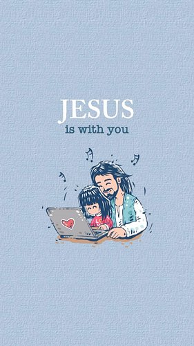 Busy at work?
💖 JESUS is with you.

Resting at home?
💖 JESUS is with you.

Under the hot sun?
💖 JESUS is with you.

Under the...