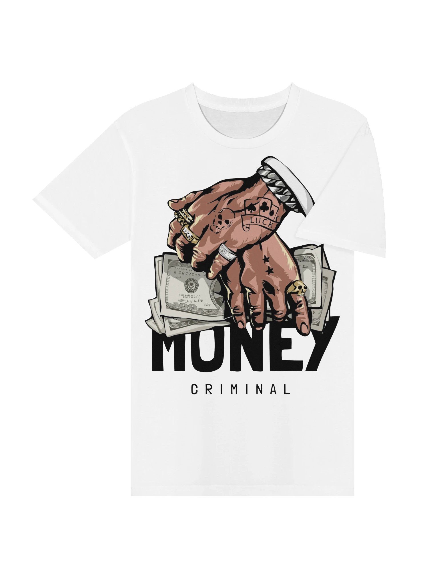FURBITO MONEYLUCK Camiseta Premium product image (16)
