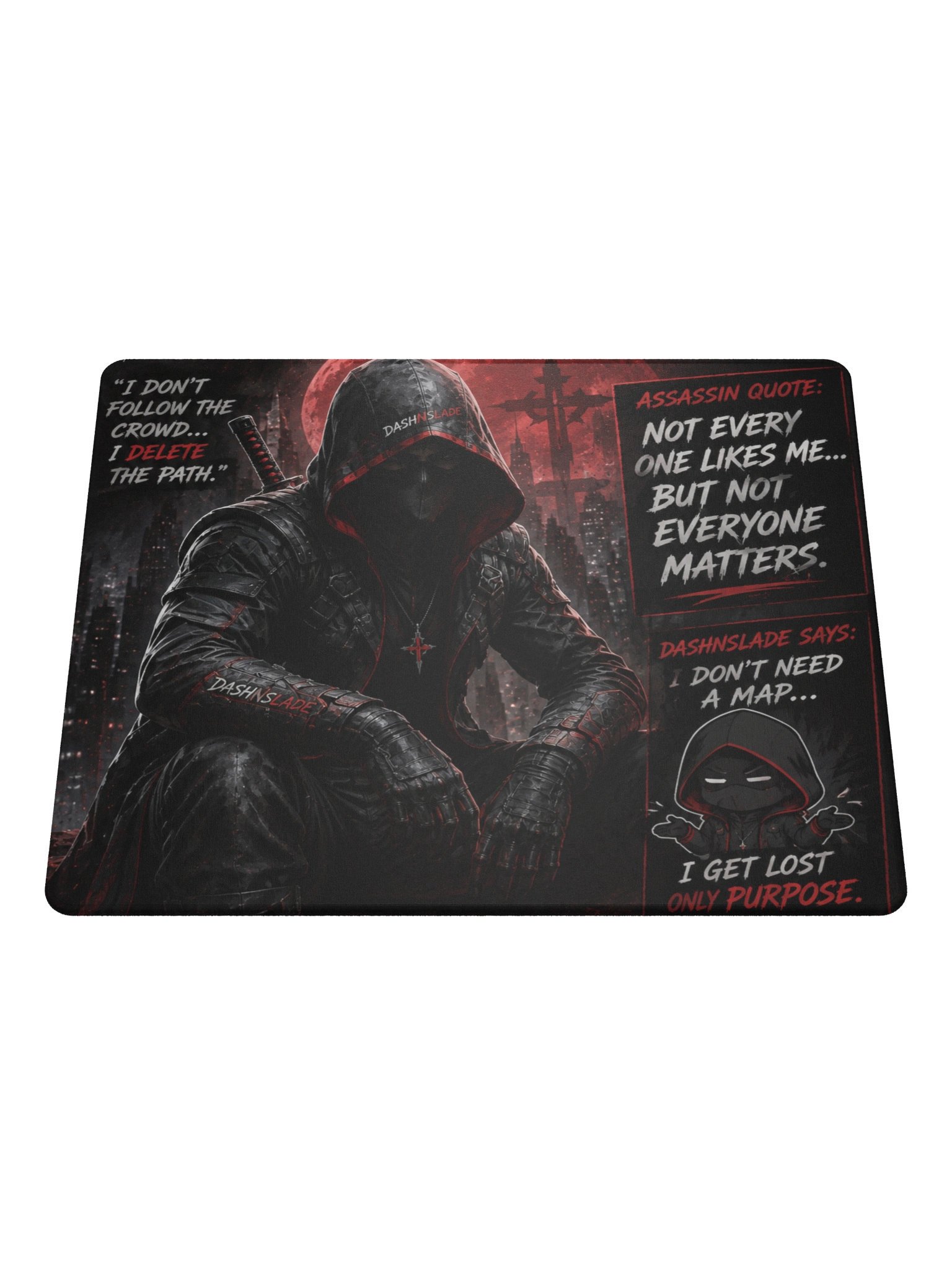 Crimson Shadow Mouse Pad product image (1)