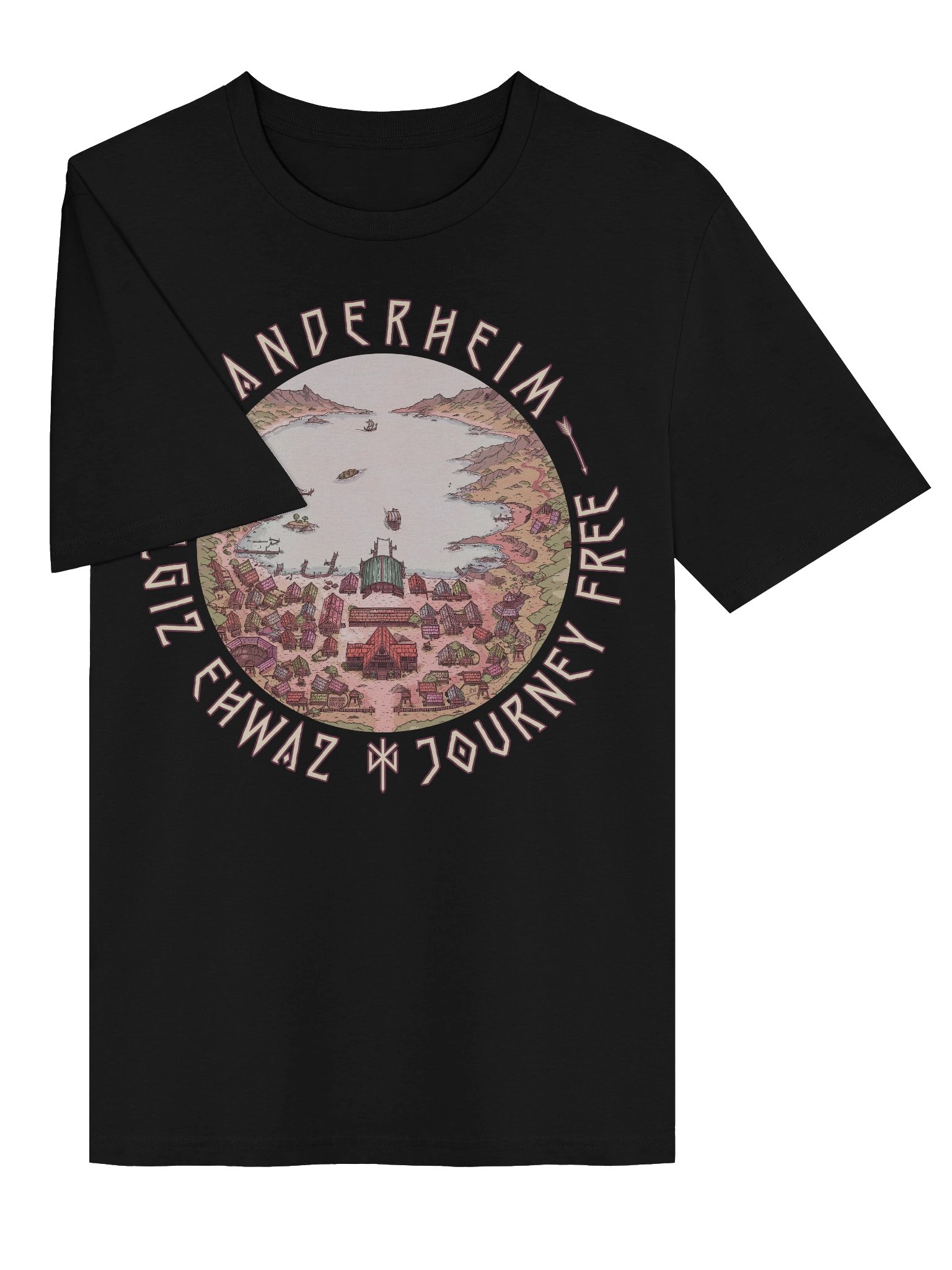 JOURNEY FREE ORGANIC VINTAGE TEE product image (2)