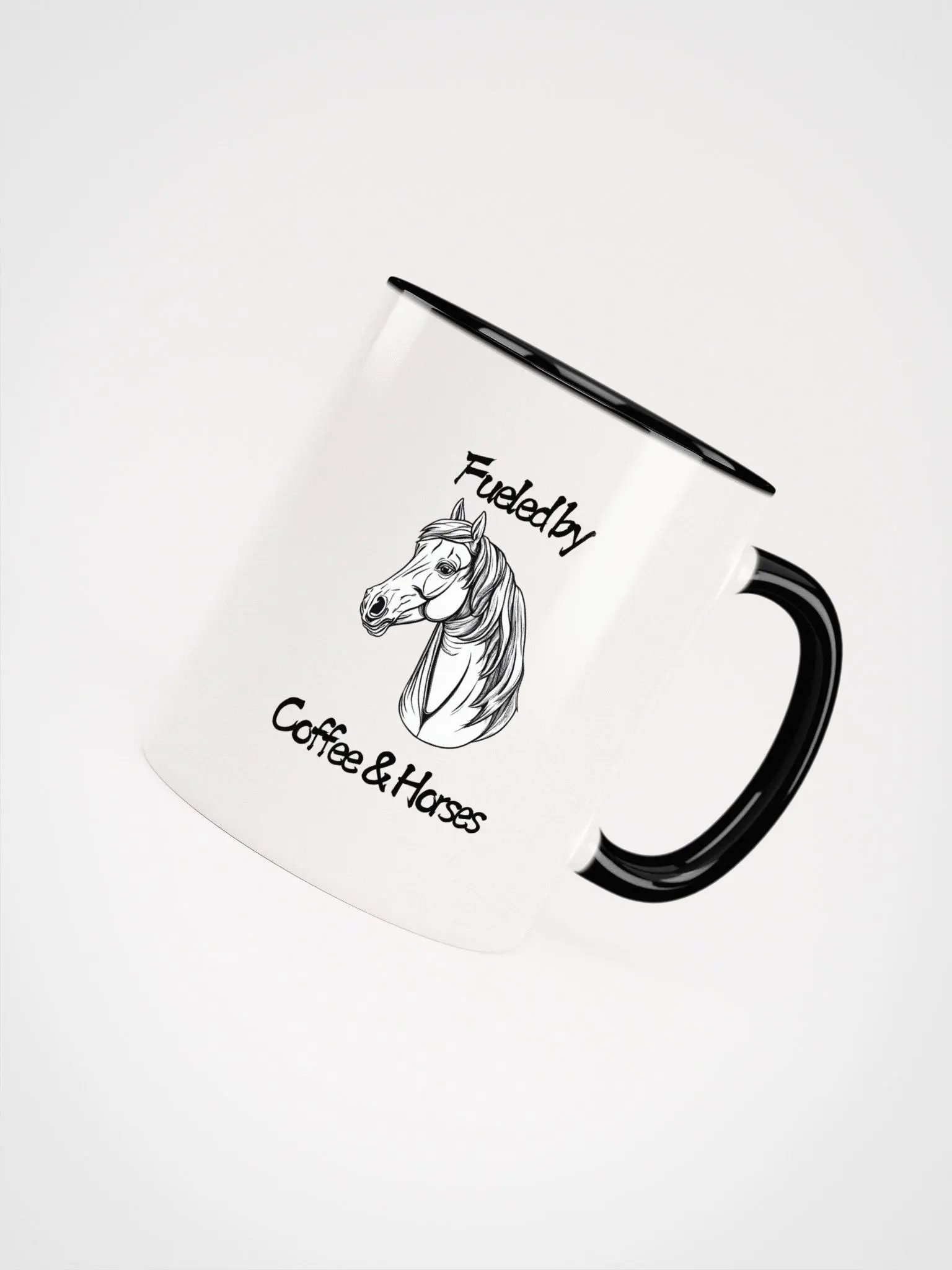 Fueled by Coffee & Horses Ceramic Mug product image (38)