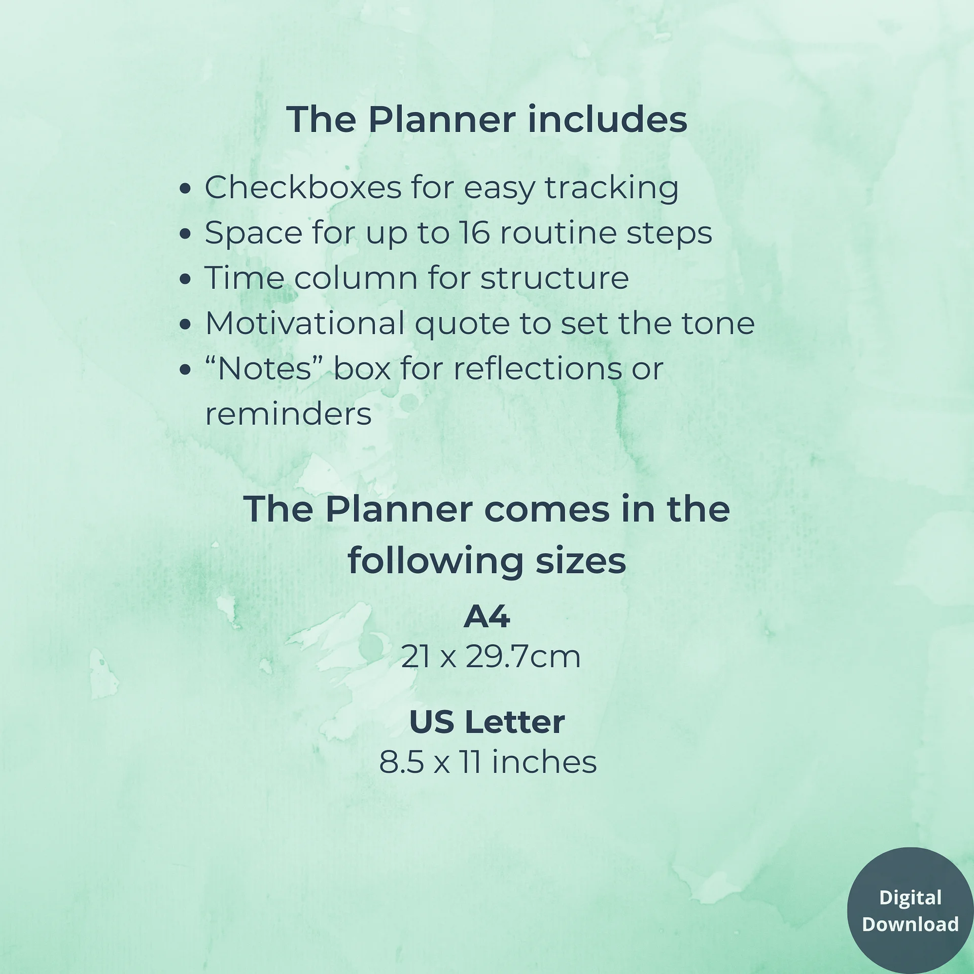 Morning Routine Planner product image (5)