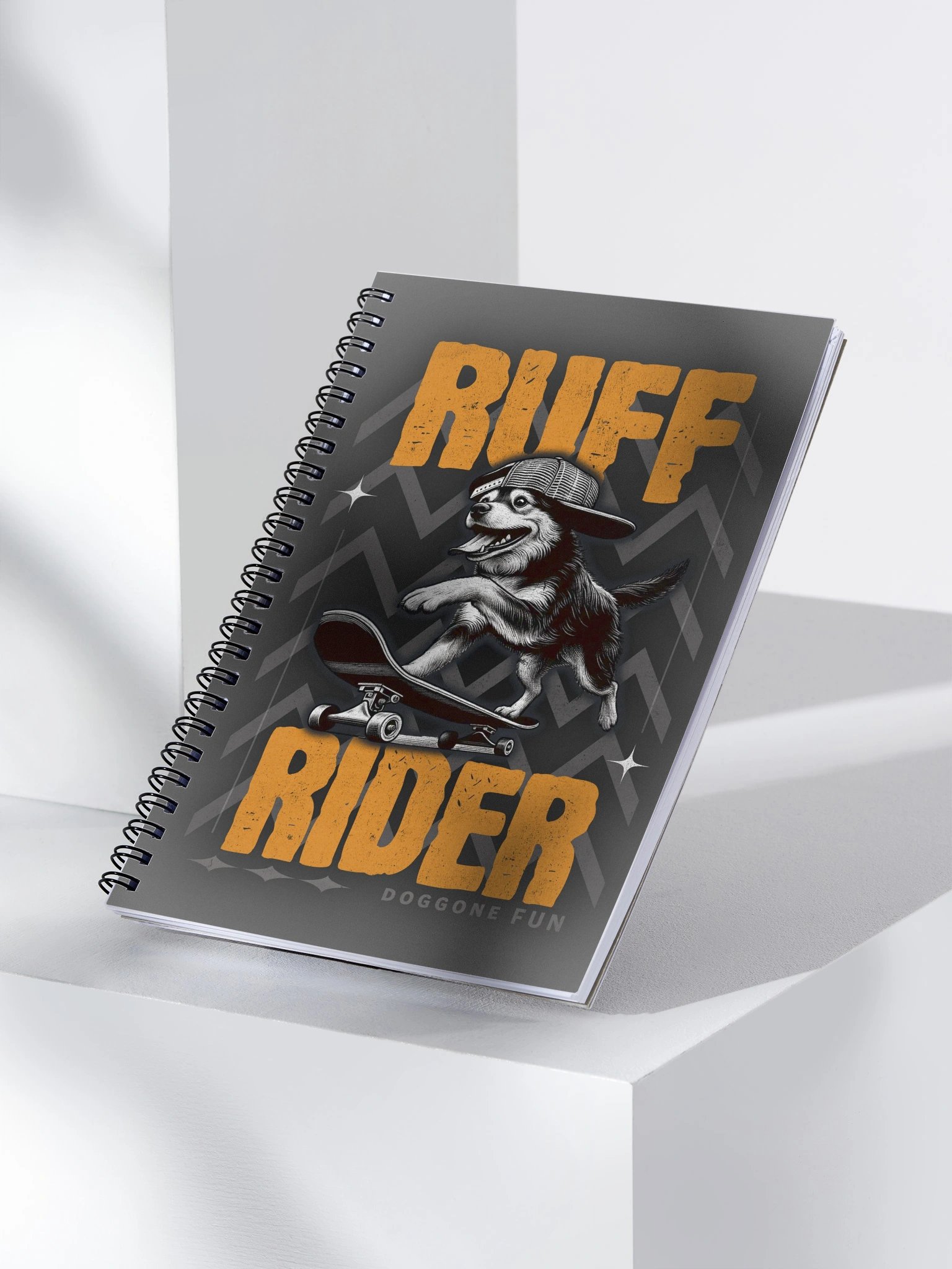 Ruff Rider Spiral Notebook product image (3)