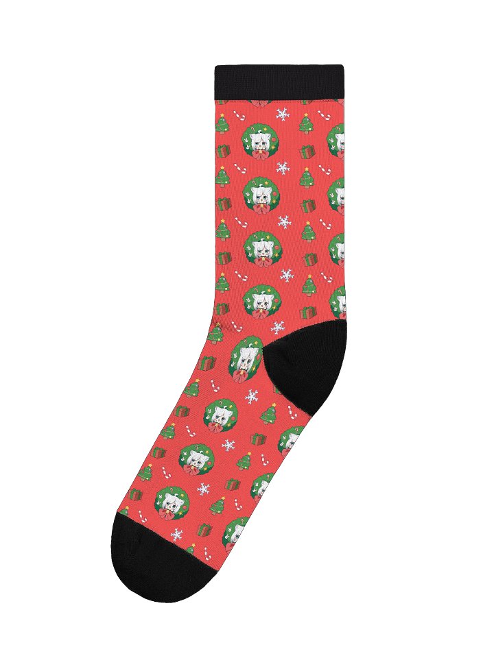 Christmas - Snowwiii Wreath Socks product image (1)