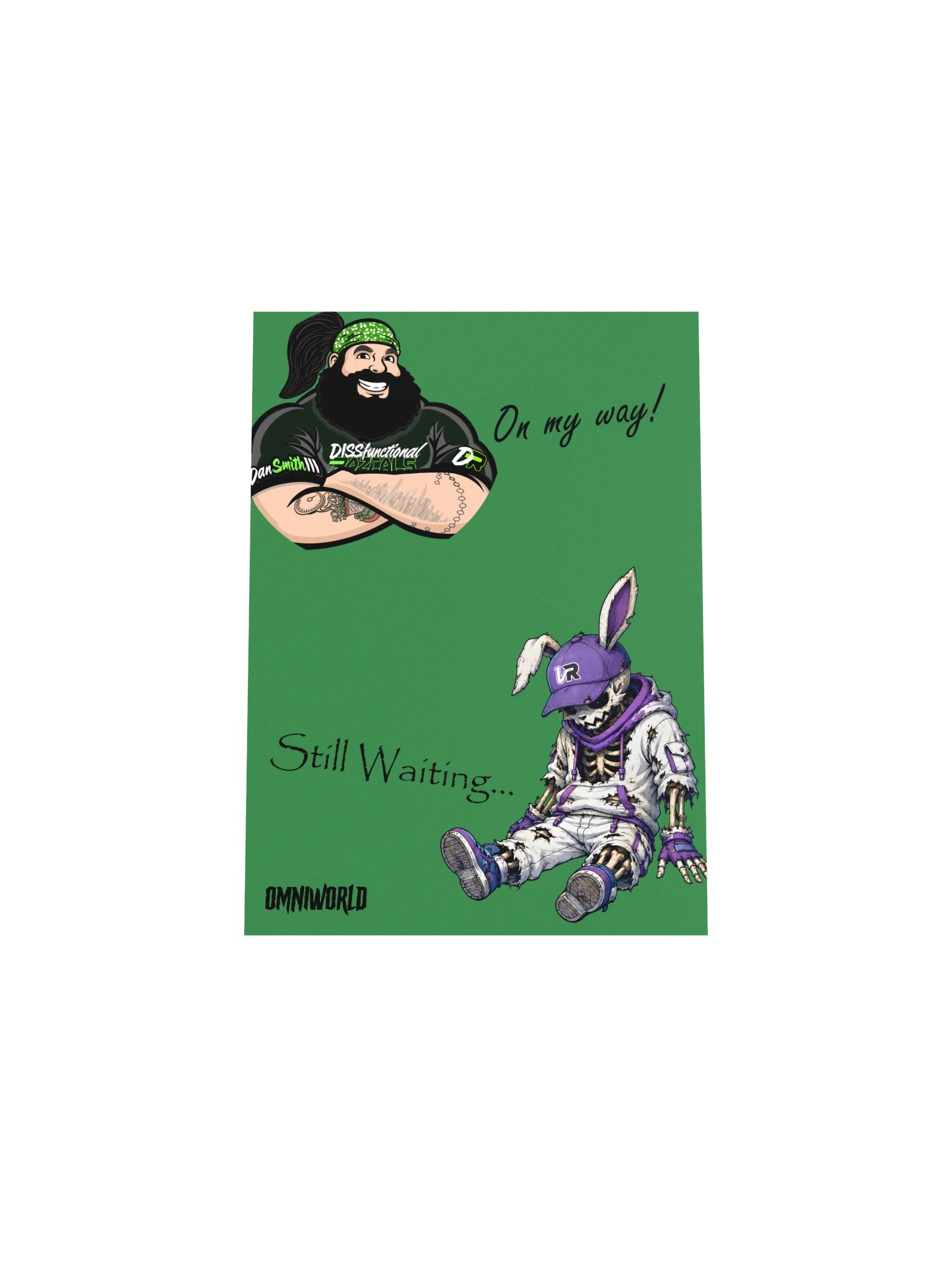 Still Waiting OMNIWORLD Gaming Poster product image (8)