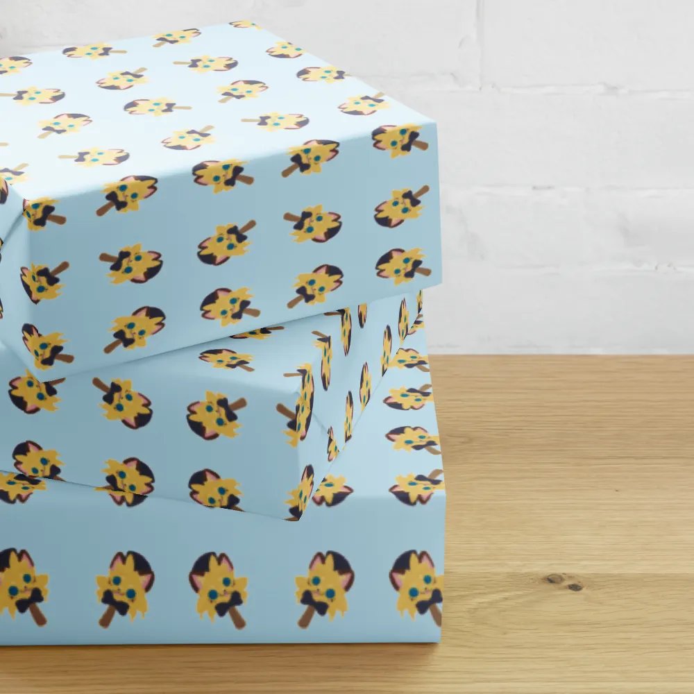Spooky Popsicle Wrapping Paper product image (10)
