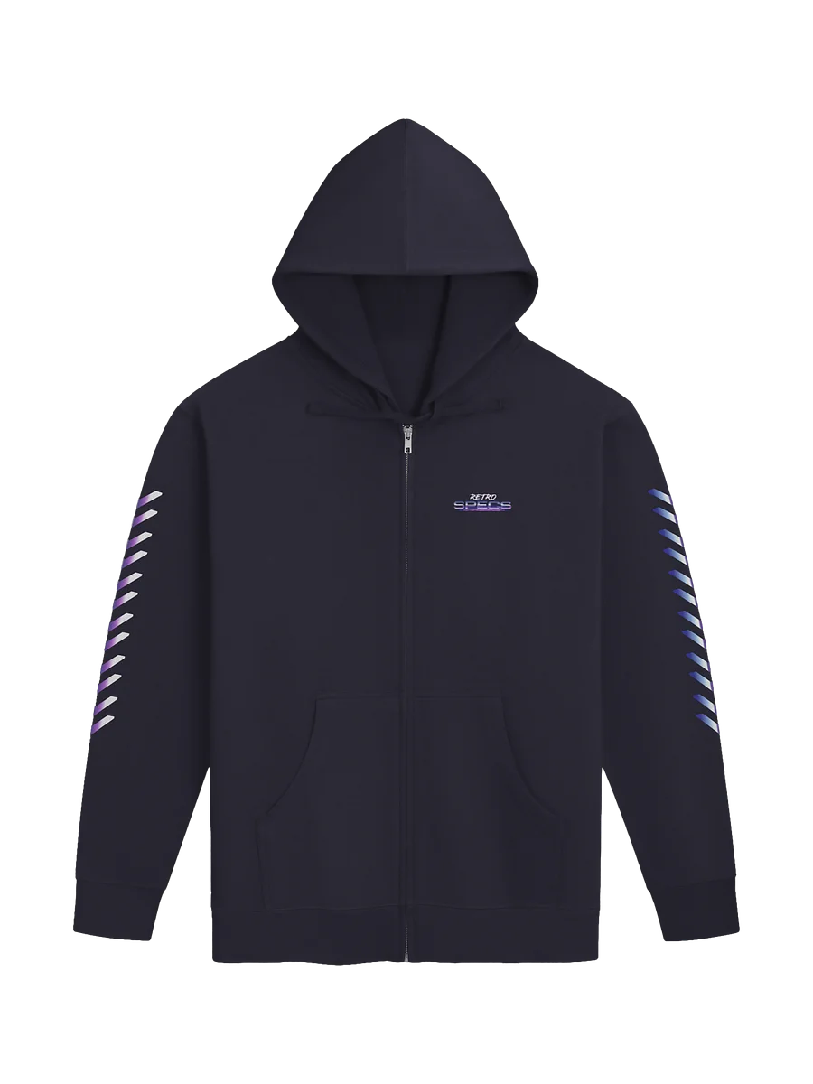 RETRO SPECS: Fleece Zip Up Hoodie product image (1)