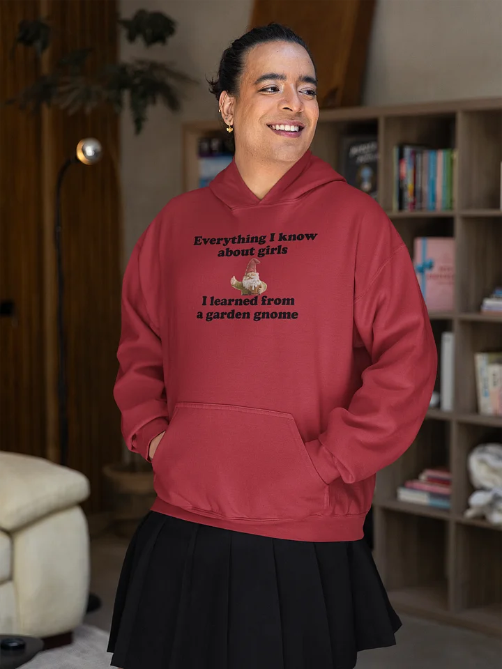 Everything I know about girls classic hoodie product image (20)