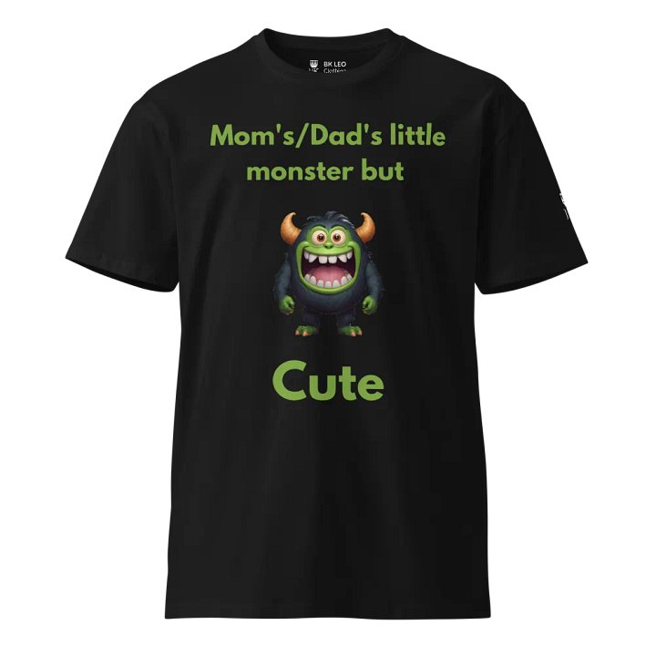 Mom's & Dad's little monster, but cute Regular Fit T-shirt product image (1)