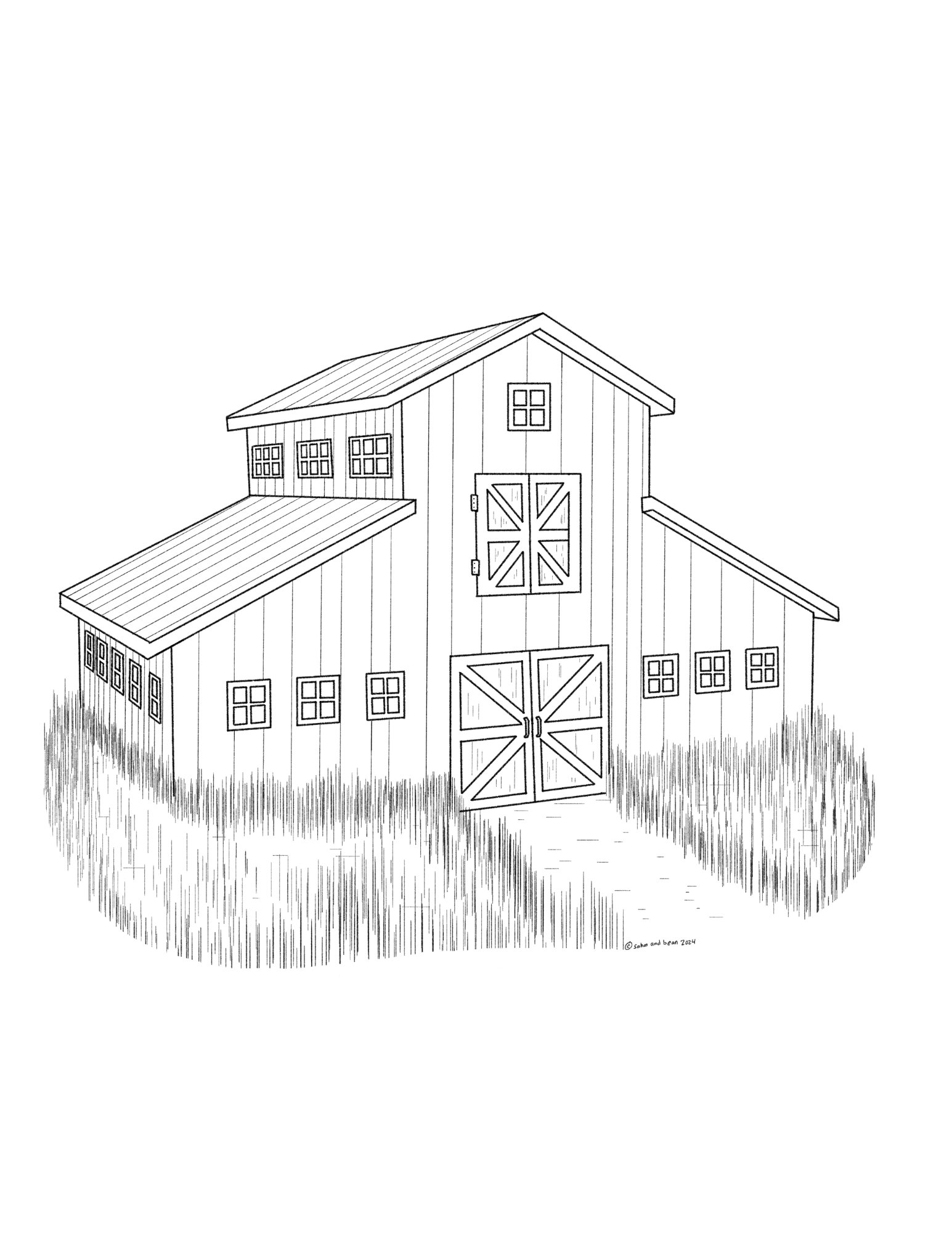 Coloring Like a Nerd - Free Coloring Sheet PDF for the Architecturally Inclined product image (7)