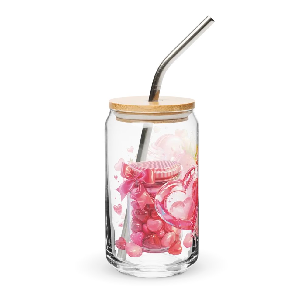 Valentine Sweetheart Glass Can product image (4)
