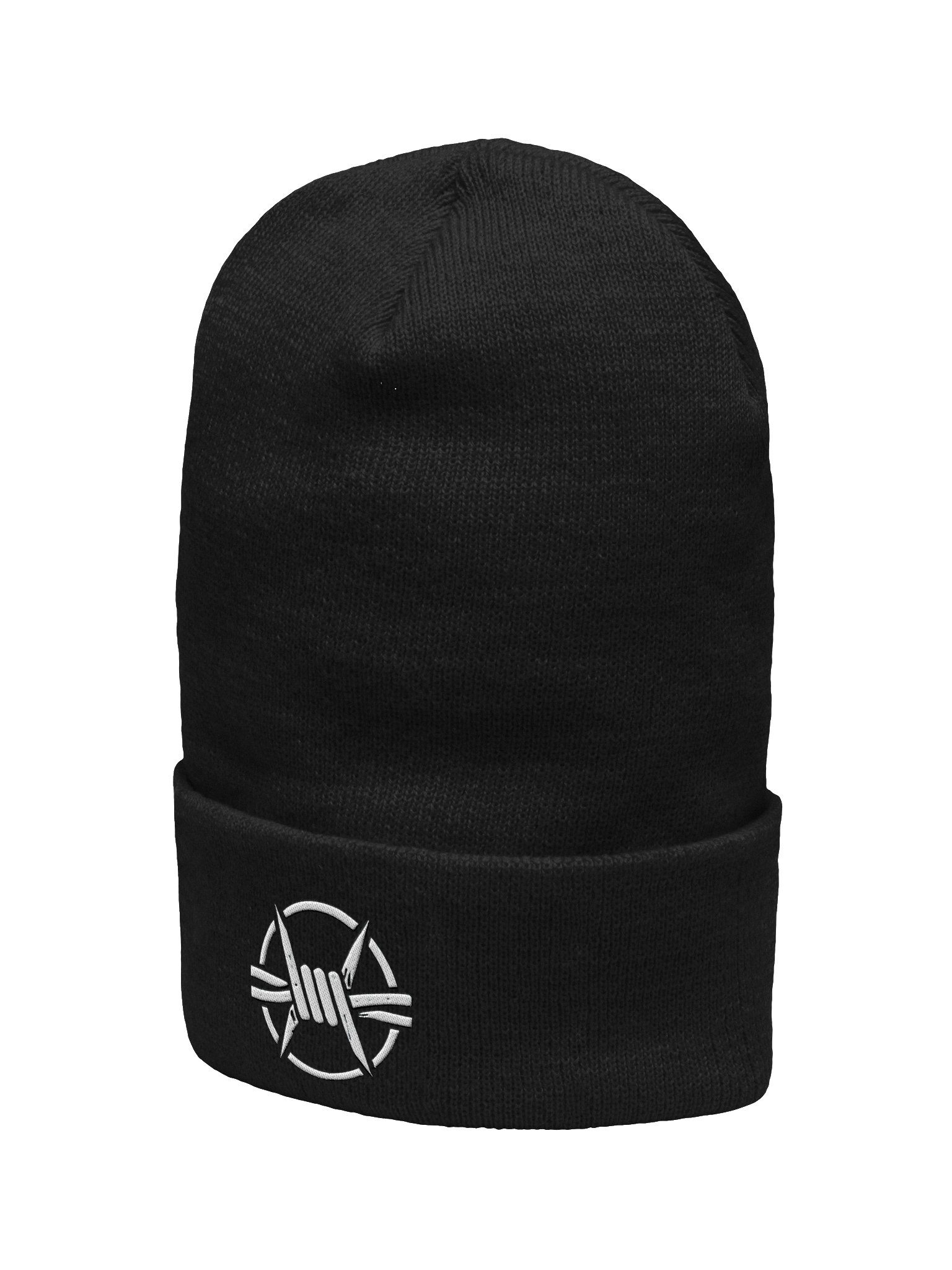 BlackWire Emblem Cuffed Beanie product image (7)