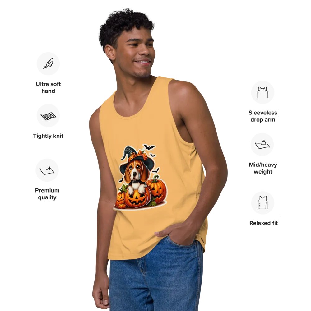 Halloween Pumpkin Beagle - Tank Top product image (110)
