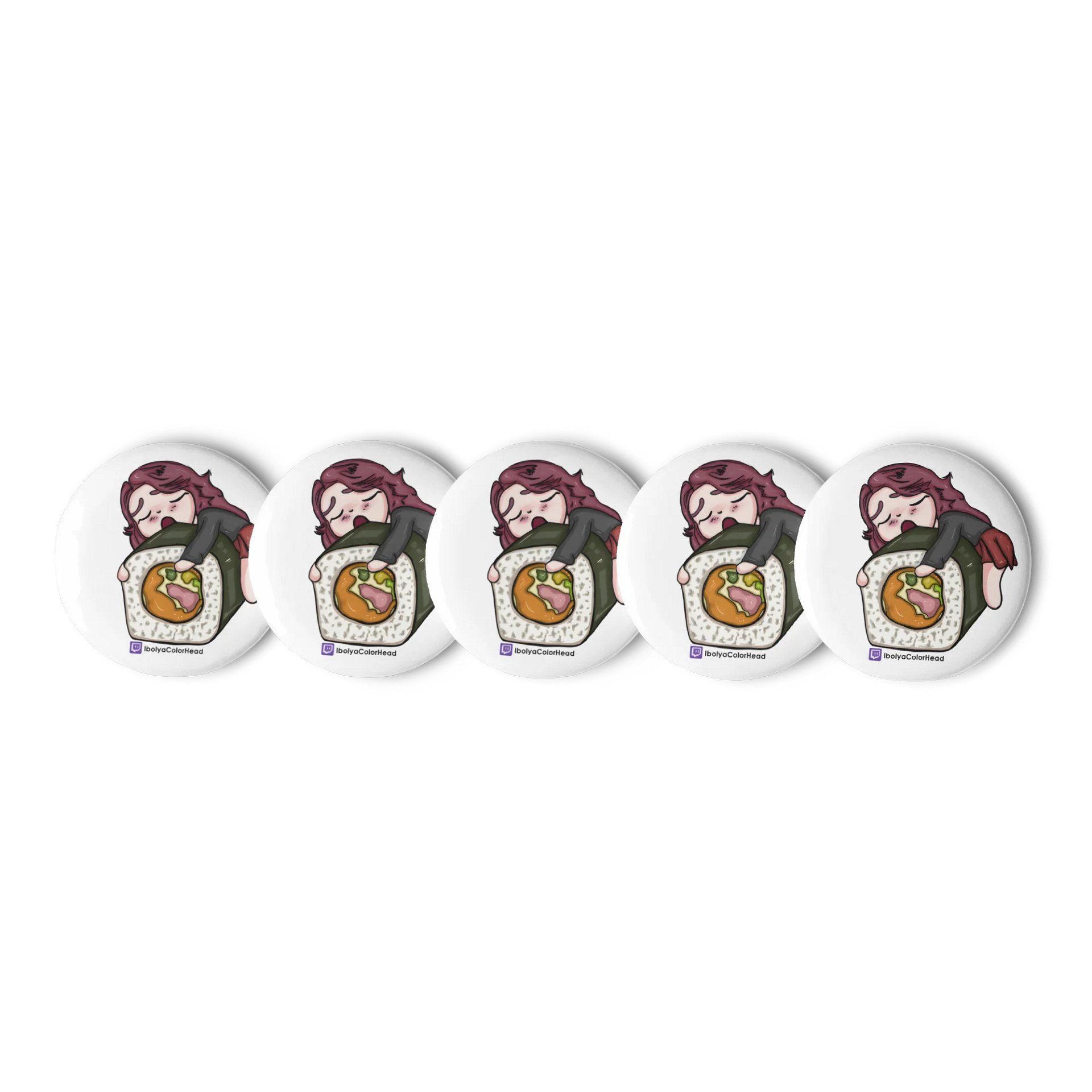Sushi Hugging Buttons product image (1)